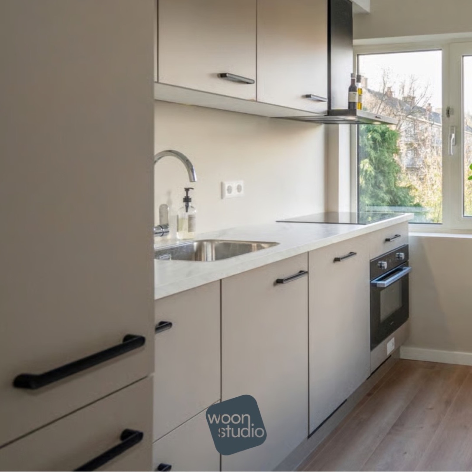 Hoekkeuken bij Woon Studio Rijswijk